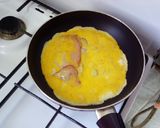 Egyszerű omlett recept fázis 3 fotója