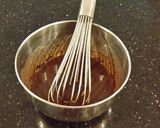 A picture of step 21 of Mint Chococolate Chip Cheesecake with a Fudge Brownie Crust.