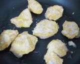 A picture of step 3 of Chicken Tender Piccata with Juicy Imitation Crab Ankake.