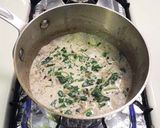 A picture of step 6 of Creamy Coriander Sauce.