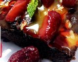 A picture of step 1 of Strawberry Brownie.