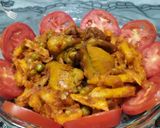 عکس مرحله 2 از دستور خوراک مرغ با نخود و سیب زمینی 😋