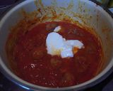 A picture of step 6 of Cheese Meatballs in Tomato Sauce.