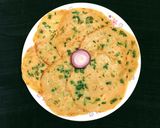 A picture of step 4 of GOLA Roti / Ruti.