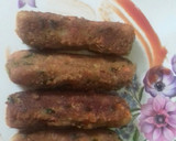 வாழைக்காய் ஸ்குவர்ஸ்(Plantain Skewers) ரெசிபி ஸ்டேப் 4 புகைப்படம்
