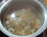 Foto del paso 2 de la receta: Ensalada de pasta templada con sobras de cocido madrileño!