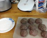 A picture of step 6 of Homemade Frozen Turkey Burgers.