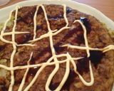 A picture of step 6 of Okonomiyaki with Okara Powder.