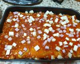 Pas rețetă Lasagne cu ragu și spanac 5 fotografie