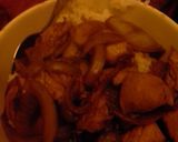 A picture of step 3 of Coca-Cola Chicken.