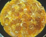 A picture of step 3 of Oyako-don with 'Fu' Wheat Gluten.