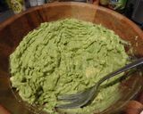 A picture of step 5 of Easy Mexican Seven Layer Dip.