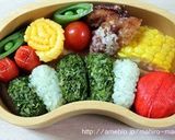 A picture of step 3 of "The Very Hungry Caterpillar" Charaben.