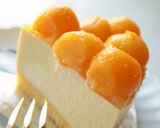 A picture of step 17 of Mango and Coconut No Bake Cheesecake.
