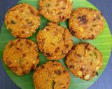 A picture of step 7 of Masala vadai.