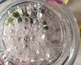 A picture of step 3 of Dragon fruit mojito.