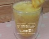 Foto langkah ke 4 dari resep Jus Nanas Lemon.