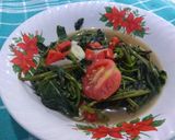 Foto langkah ke 4 dari resep Cah Kangkung Saos Tiram.