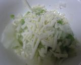 A picture of step 2 of Japanese Leek Cheese and Ponzu Sauce.