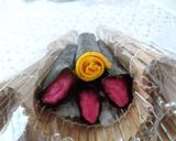 A picture of step 7 of Flower Sushi Roll for Hina Matsuri or Mother's Day.
