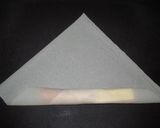 A picture of step 3 of Easy Spring Rolls with Cheese and Wieners.
