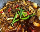 Gambar langkah 4 resipi Hati & Pedal Ayam Masak Kicap.