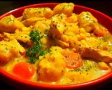 A picture of step 17 of Mike's Green Chili Chicken & Dumplings With Super Stock.
