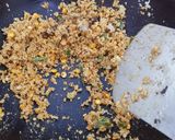 A picture of step 4 of Mathanga puli curry.