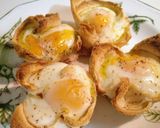 Foto del paso 5 de la receta: Cestas de pan tostado y huevos