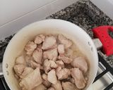 Foto del paso 1 de la receta: Arroz con queso y salsita de carne de cerdo