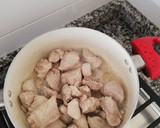 Foto del paso 1 de la receta: Arroz con queso y salsita de carne de cerdo