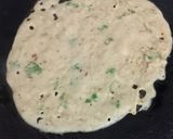 A picture of step 3 of Soya Flour Chilla.