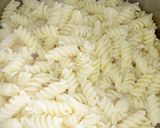 A picture of step 1 of Fussili pasta#4 weeks challenge.