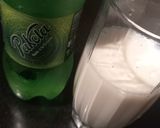 A picture of step 1 of Milk Soda.