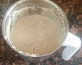A picture of step 3 of Lobia Chilla.