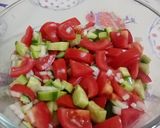 Pas rețetă Salata ciobanului 1 fotografie