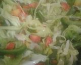 A picture of step 2 of Chowmein without ajinomoto.