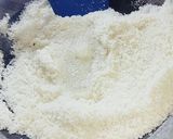 A picture of step 2 of Coconut mithai.