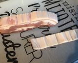Une image de l'étape 4 de Rôti de sanglier au lard et vin rouge (marinade maison au cognac, aromates et légumes).