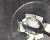 A picture of step 1 of Paneer Chilli.
