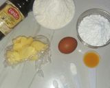 A picture of step 1 of Vanilla-Orange Cookies.