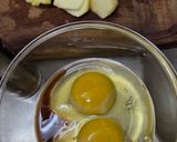 Foto del paso 2 de la receta: Tortilla dulce de manzana, sin azúcar agregado ni edulcorante 🍎 con avena, canela, vainilla y nuez