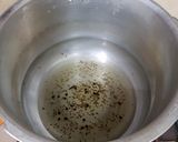 A picture of step 1 of Aalu gosht (mutton/beef).
