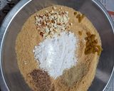 A picture of step 4 of Wheat Laddu.