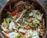 A picture of step 7 of Easy Salad with lemon coriander dressing.