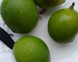 A picture of step 1 of Instant Raw Mango Pickle.