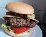 Foto del paso 8 de la receta: Súper hamburguesa con papas