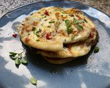 Une image de l'étape 4 de CHEESE NAAN À LA VACHE 🐄 KIRI.