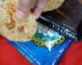 A picture of step 8 of Low-Oil Crispy Samak Rice Cheela for Fasting.