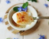 A picture of step 5 of Panna Cotta-Brûlée.